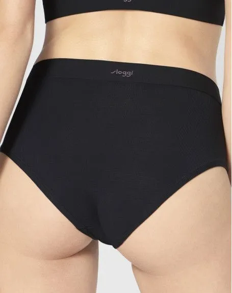 Culotte Maxi GO Allround Sloggi (Noir) 4 Culotte Maxi GO Allround Sloggi (Noir) – Image 2