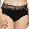 Culotte Menstruelle Taille Haute Chantelle Culotte (M) (Noir)