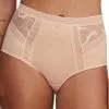 Culotte Taille Haute Chantelle True Lace (Beige Doré)