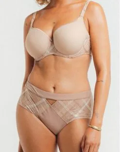 Culotte Taille Haute Louisa Bracq Albanach (Chair) -Culottes importe boutique culotte taille haute louisa bracq albanach chair 2