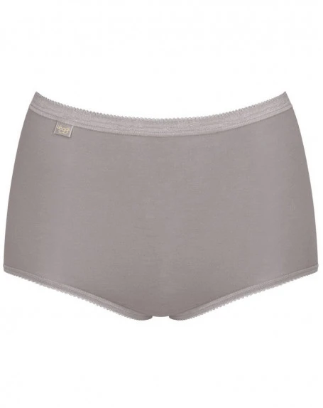 Culottes Basic + Maxi (Lot De 4) Sloggi (Gris/Marron/Rose/Vert) 4 Culottes Basic + Maxi (Lot De 4) Sloggi (Gris/Marron/Rose/Vert) – Image 2