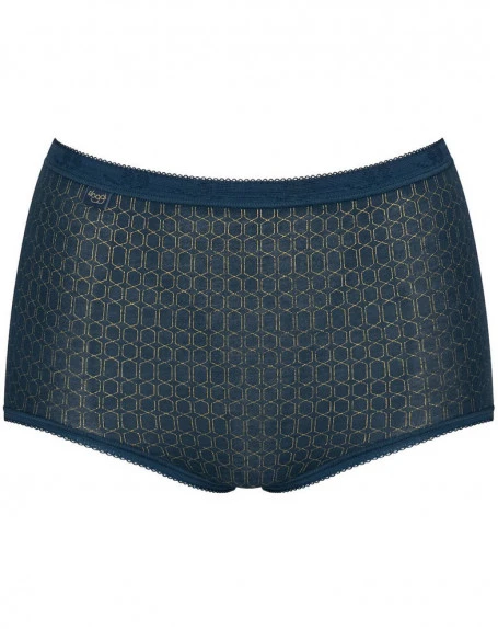 Culottes Basic + Maxi (Lot De 4) Sloggi (Gris/Marron/Rose/Vert) 7 Culottes Basic + Maxi (Lot De 4) Sloggi (Gris/Marron/Rose/Vert) – Image 5