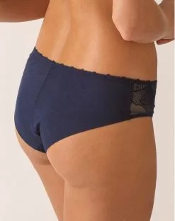 Shorty Empreinte Agathe (Cobalt) -Culottes importe boutique shorty empreinte agathe cobalt 1