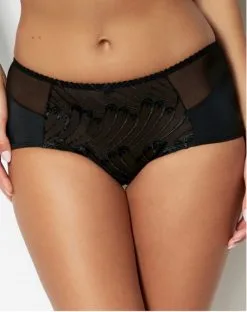 Sans Complexe Lingerie Shorty Sans Complexe Narcisse (Noir)