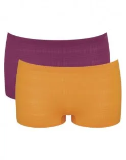 Shortys ZERO +Motion (Lot De 2) Sloggi (Orange-Dark Comb)