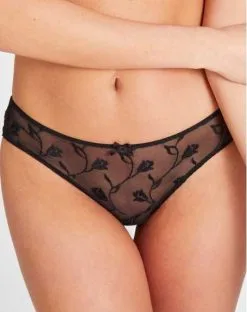 Slip Brésilien Aubade Softessence (Noir)