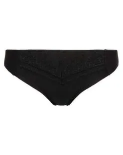 Slip Chantelle Every Curve (Noir) -Culottes importe boutique slip chantelle every curve noir 3