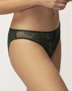 Slip Empreinte Ginger (Vert Profond) -Culottes importe boutique slip empreinte ginger vert profond 1