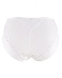 Slip Haut Lise Charmel Dressing Floral (Blanc) 5 Slip Haut Lise Charmel Dressing Floral (Blanc) -Culottes importe boutique slip haut lise charmel dressing floral blanc 1