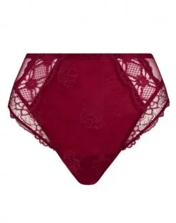 Slip Haut Lise Charmel Sublime En Dentelle (Fuchsia Sublime) -Culottes importe boutique slip haut lise charmel sublime en dentelle fuchsia sublime 4