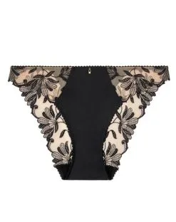 Slip Italien Aubade Lovessence (Noir) -Culottes importe boutique slip italien aubade lovessence noir 3