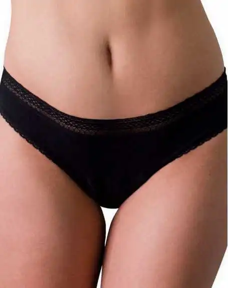 Slip Menstruel Secret By Athena Belle & Culottée (Noir) 3 Slip Menstruel Secret By Athena Belle & Culottée (Noir)