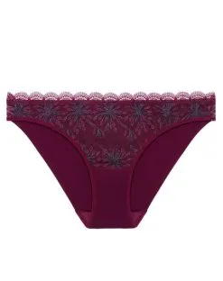 Simone Perele Slip Simone Pérèle Singulière (Syrah) -Culottes importe boutique slip simone perele singuliere syrah 2