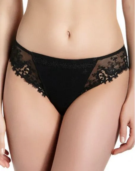 Simone Perele Slip Simone Pérèle Wish (Noir) 3 Simone Perele Slip Simone Pérèle Wish (Noir)