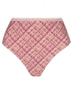 Slip Taille Haute Antigel Un Amour De Tweed (Rose Amour)