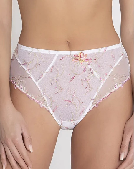 Slip Taille Haute Lise Charmel Été Frivole (Blanc Frivole) 4 Slip Taille Haute Lise Charmel Été Frivole (Blanc Frivole) – Image 2