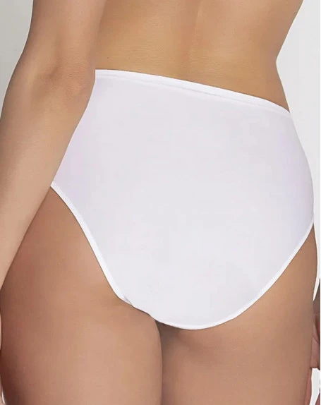 Slip Taille Haute Lise Charmel Été Frivole (Blanc Frivole) 6 Slip Taille Haute Lise Charmel Été Frivole (Blanc Frivole) – Image 4