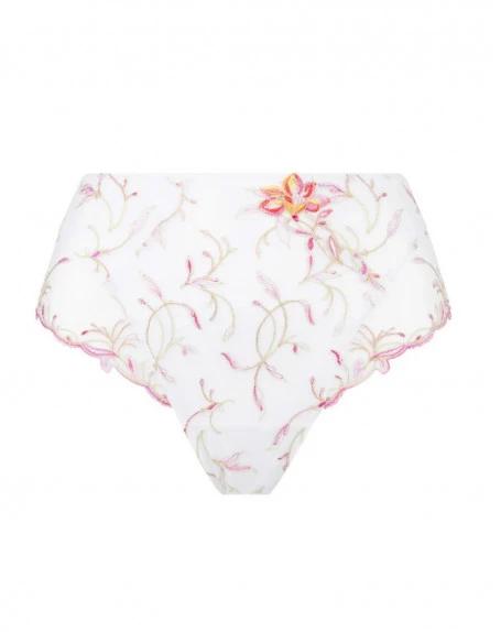 Slip Taille Haute Lise Charmel Été Frivole (Blanc Frivole) 7 Slip Taille Haute Lise Charmel Été Frivole (Blanc Frivole) – Image 5