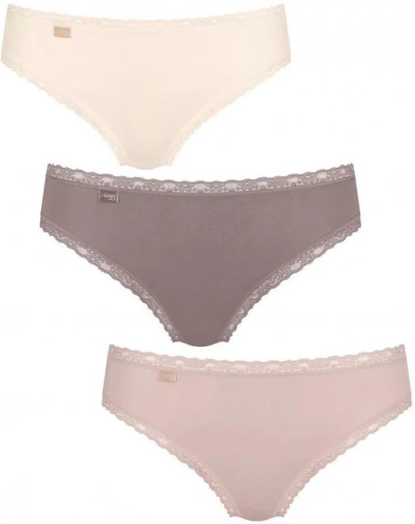 Slips Tai (Lot De 3) Sloggi 24/7 Weekend (Skin-Dark Comb) 3 Slips Tai (Lot De 3) Sloggi 24/7 Weekend (Skin-Dark Comb)