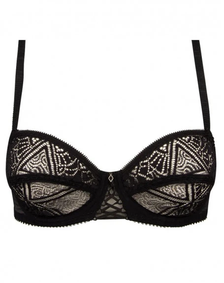 Soutien-gorge Armatures Antigel Déco Folies (Noir) 4 Soutien-gorge Armatures Antigel Déco Folies (Noir) – Image 2