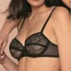 Soutien-gorge Armatures Antigel Déco Folies (Noir) -Culottes importe boutique soutien gorge armatures antigel deco folies noir