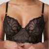Soutien-gorge Balconnet Plunge Prima Donna Twist Aprodisia (Noir) -Culottes importe boutique soutien gorge balconnet plunge prima donna twist aprodisia noir