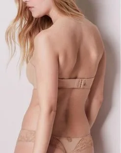 Simone Perele Soutien-gorge Bandeau Simone Pérèle Délice (Peau) -Culottes importe boutique soutien gorge bandeau simone perele delice peau 1