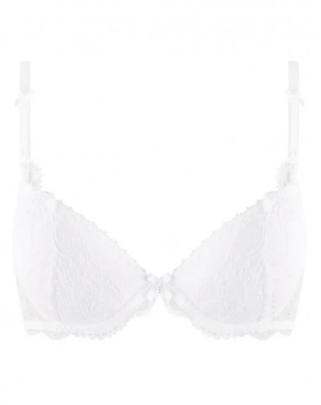 Soutien-gorge Coque Lise Charmel Féérie Couture (Blanc) 7 Soutien-gorge Coque Lise Charmel Féérie Couture (Blanc) – Image 5