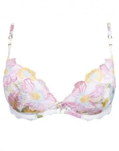 Soutien-gorge Coque Lise Charmel Féerie Florale (Pastel Floral) -Culottes importe boutique soutien gorge coque lise charmel feerie florale pastel floral 2
