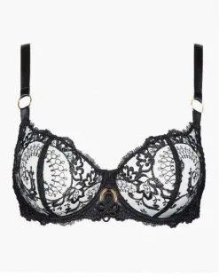 Soutien-gorge Corbeille Aubade La Reine De La Nuit (Noir Lyrique) 9 Soutien-gorge Corbeille Aubade La Reine De La Nuit (Noir Lyrique) -Culottes importe boutique soutien gorge corbeille aubade la reine de la nuit noir lyrique 3