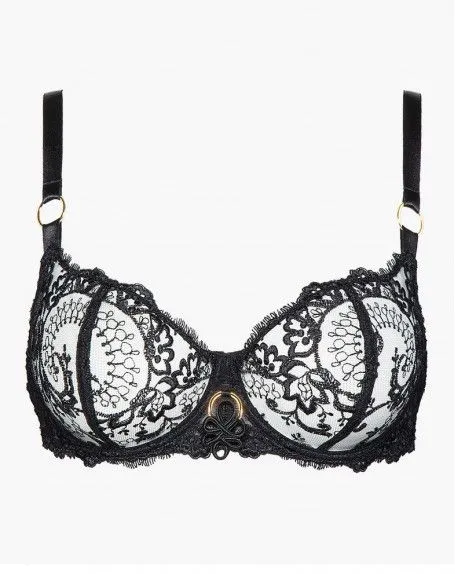 Soutien-gorge Corbeille Aubade La Reine De La Nuit (Noir Lyrique) 6 Soutien-gorge Corbeille Aubade La Reine De La Nuit (Noir Lyrique) – Image 4