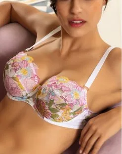 Soutien-gorge Corbeille Confort Lise Charmel Féerie Florale (Pastel Floral)