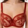 Soutien-gorge Corbeille Empreinte Ellen (Rouge Toscan) -Culottes importe boutique soutien gorge corbeille empreinte ellen rouge toscan