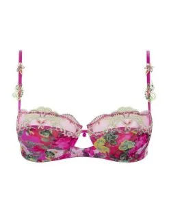Soutien-gorge Corbeille Lise Charmel Envolée De Fleurs (Envolée Fuschia) -Culottes importe boutique soutien gorge corbeille lise charmel envolee de fleurs envolee fuschia 5