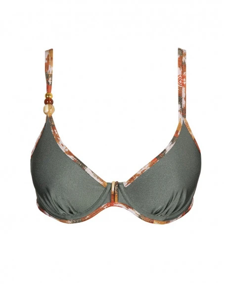 Soutien-gorge De Bain Plunge Marie Jo Bain Crète (Inca Gold) 6 Soutien-gorge De Bain Plunge Marie Jo Bain Crète (Inca Gold) – Image 4