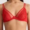 Soutien-gorge Décolleté Plongeant Marie Jo Danae (Rouge) 2 Soutien-gorge Décolleté Plongeant Marie Jo Danae (Rouge) -Culottes importe boutique soutien gorge decollete plongeant marie jo danae rouge