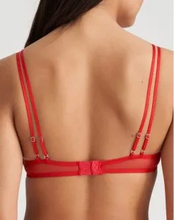 Soutien-gorge Décolleté Plongeant Marie Jo Danae (Rouge) 10 Soutien-gorge Décolleté Plongeant Marie Jo Danae (Rouge) -Culottes importe boutique soutien gorge decollete plongeant marie jo danae rouge 2