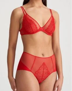 Soutien-gorge Décolleté Plongeant Marie Jo Danae (Rouge) 12 Soutien-gorge Décolleté Plongeant Marie Jo Danae (Rouge) -Culottes importe boutique soutien gorge decollete plongeant marie jo danae rouge 4