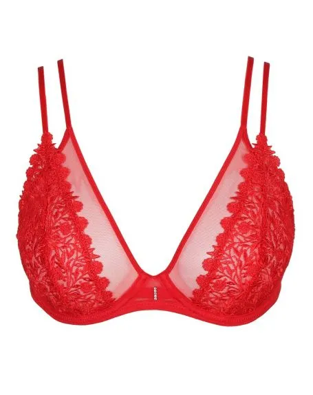 Soutien-gorge Décolleté Plongeant Marie Jo Danae (Rouge) 8 Soutien-gorge Décolleté Plongeant Marie Jo Danae (Rouge) – Image 6