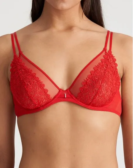 Soutien-gorge Décolleté Plongeant Marie Jo Danae (Rouge) 3 Soutien-gorge Décolleté Plongeant Marie Jo Danae (Rouge)