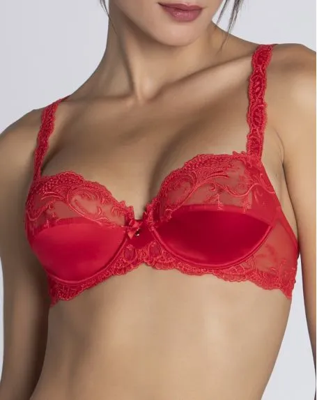 Soutien-gorge Emboîtant Lise Charmel Splendeur Soie (Splendeur Rouge) 3 Soutien-gorge Emboîtant Lise Charmel Splendeur Soie (Splendeur Rouge)