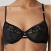 Soutien-gorge Emboîtant Marie Jo Lous (Noir)