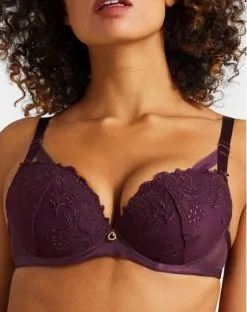 Soutien-gorge Plunge Coque Aubade Femme Passion (Wineberry) 12 Soutien-gorge Plunge Coque Aubade Femme Passion (Wineberry) -Culottes importe boutique soutien gorge plunge coque aubade femme passion wineberry 3
