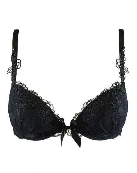 Soutien-gorge Plunge Coque Lise Charmel Soir De Venise (Noir) 6 Soutien-gorge Plunge Coque Lise Charmel Soir De Venise (Noir) – Image 4