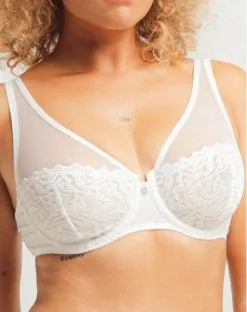 Soutien-gorge Plunge Louisa Bracq Electric Waves (Nacre)