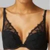 Simone Perele Soutien-gorge Push-up Plongeant Simone Pérèle Bloom (Noir)