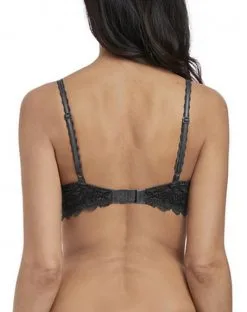 Soutien-gorge Push-up Wacoal Lace Perfection (Charcoal) -Culottes importe boutique soutien gorge push up wacoal lace perfection charcoal 1