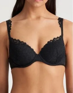 Soutien-gorge Rembourré Forme Cœur Marie Jo Elis (Noir)