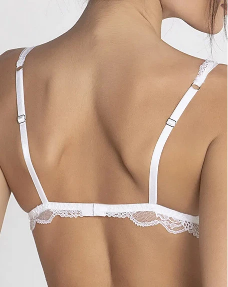 Soutien-gorge Sans Armature Lise Charmel Féérie Couture (Blanc) 7 Soutien-gorge Sans Armature Lise Charmel Féérie Couture (Blanc) – Image 5
