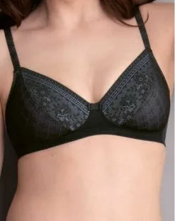 Soutien-gorge Sans Armature Rosa Faia Rosemary (Noir)